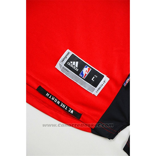 Maglia Toronto Raptors Kyle Lowry #7 Rosso